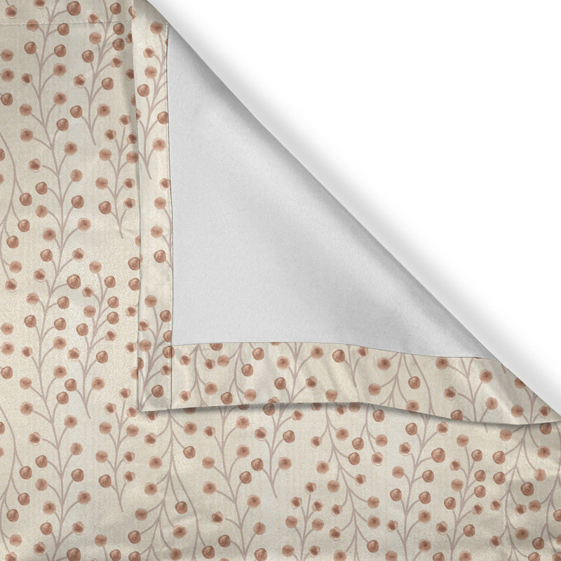 Semi Sheer Curtain Pair