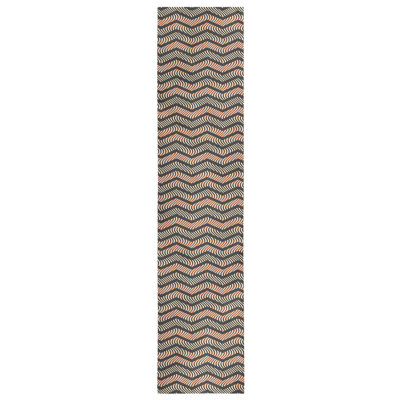 Stephenie Wavy Chevrons Table Runner
