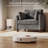 40.9" Oversized Accent Chair With 32" Extra-Wide Seat, 6.7" Thick Cushion Comfy Tufted Armchair With Solid Wood Legs  And 2 Pillows, Chenille-46403229