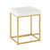 Jordani Upholstered Counter Stool with Metal Frame