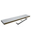 Harbour Housewares - Modern Floating Wall Shelf-61822605-61892229