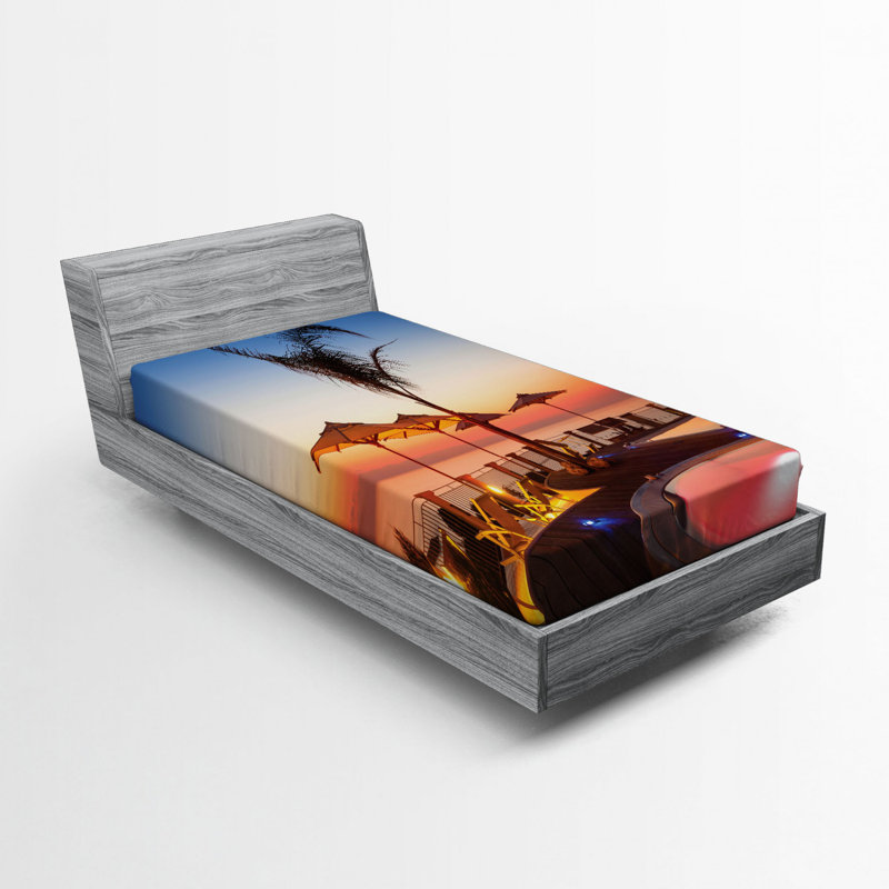 Microfiber Fitted Sheet, Twin Fitted Sheet