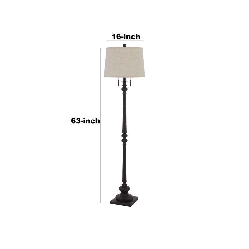 Lampe sur pied 63 po Ismaa