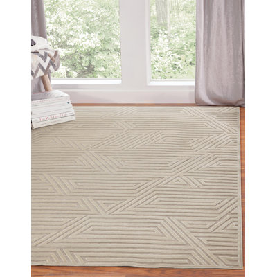 Tapis ivoire Orbit 5 x 8