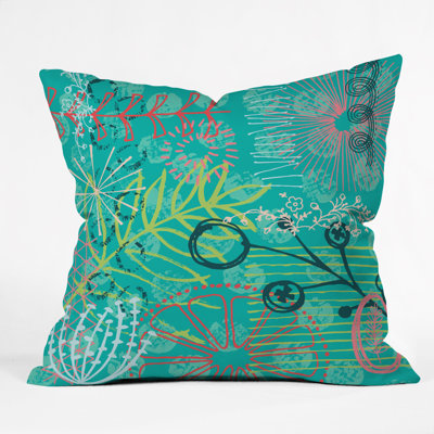 Kerrie Satava Summer Burst Throw Pillow