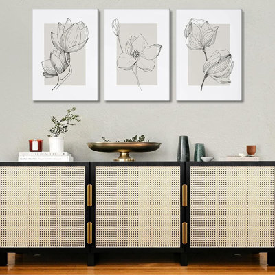 3 Piece Wrapped Canvas Print
