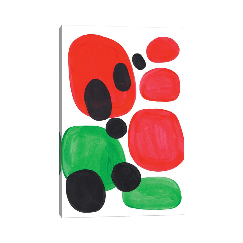 Watermelon by EnShape - Wrapped Canvas Print, 20.32 cm H x 30.48 cm W