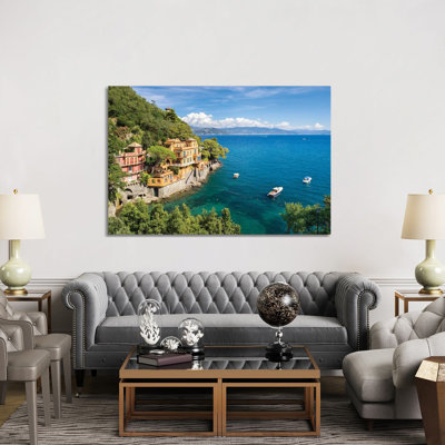 " Baia Cannone Near Portofino, Liguria, Italy " by Jan Becke