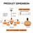 5-head European-american Retro Pendant Light (height Adjustable)