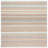 Grice Hand Woven Jute/Wool Striped Rug in Natural/Light Blue-62679004