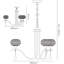 3 - Light Shaded Chandelier-32462811