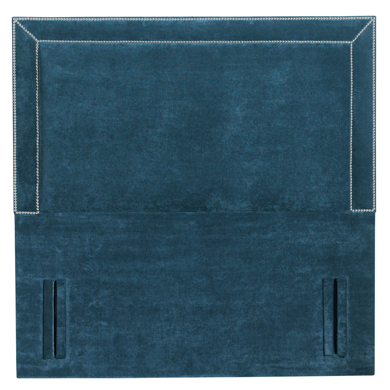 Daveney Upholstered Headboard, Blue, Single (3')