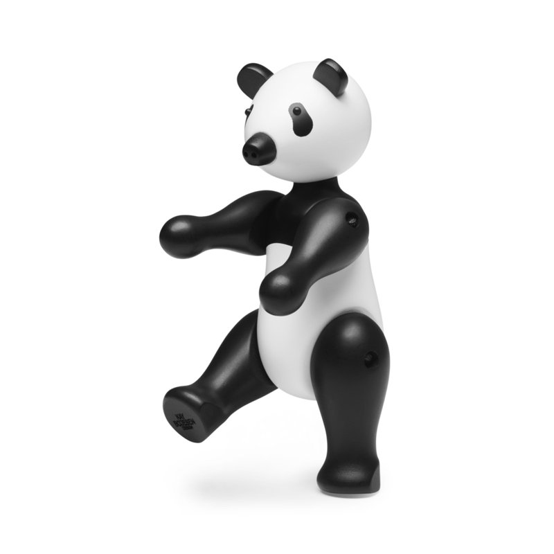 Pandabear Figurine, 9.8" H x 6.3" W x 3.7" D
