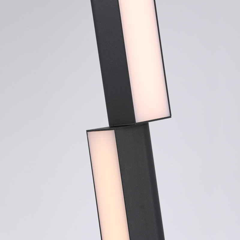 43.64'' Matte LED Task Floor Lamp Set