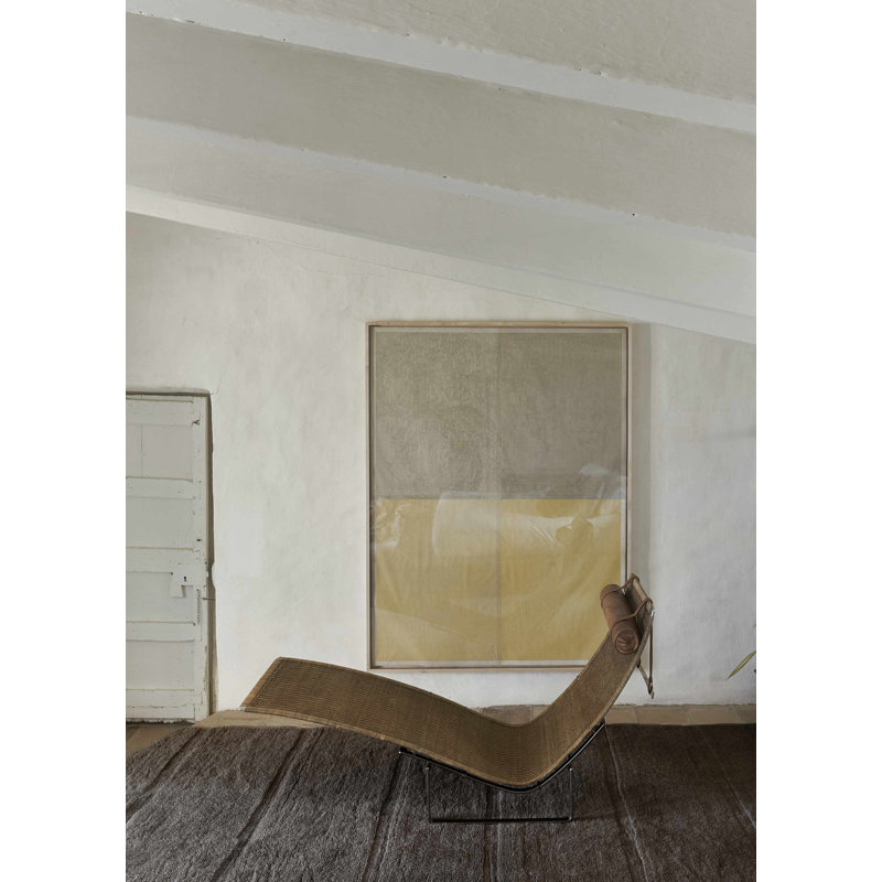 Sheep Of The World Hand Tufted Wool Area Rug in Sheep Brown, Rectangle 5'7" x 7'10"