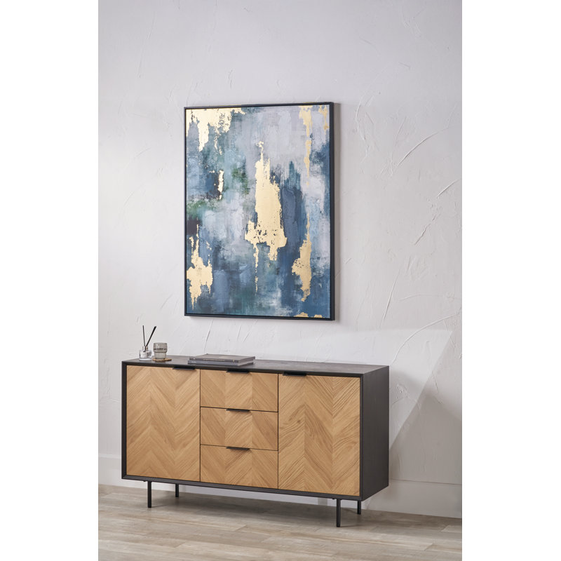 Floater Frame Painting on Canvas