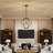 Artistic 6-Light Sputnik Sphere Chandelier, Dimmable Ceiling Fixture with Geometric Design for Dining Room, Living Room & Entryway