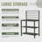 Outdoor Kitchen Island With Storage, Aluminum Kitchen Storage Island Kitchen Food Prep Table With Double Storage Rack, Freestanding Bar Center With Protective Cover Indoor Outdoor
