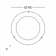 Serena 3 Light Flush Ceiling Light