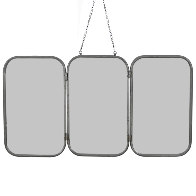 Kevin Metal Flat Wall Mirror