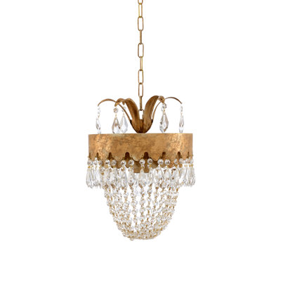 1 - Light Venetian Gold Single Pendant