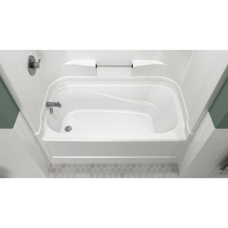 Baignoire de trempage en alcôve Empire, Gauche