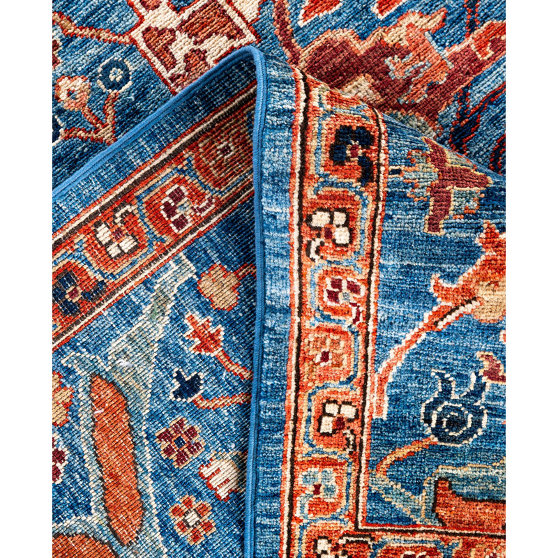 Serapi One-of-a-Kind 8' 0" X 9' 10" Hand Knotted Area Rug