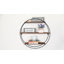 Alaina 3 Piece Circle Wood Floating Shelf-847772614