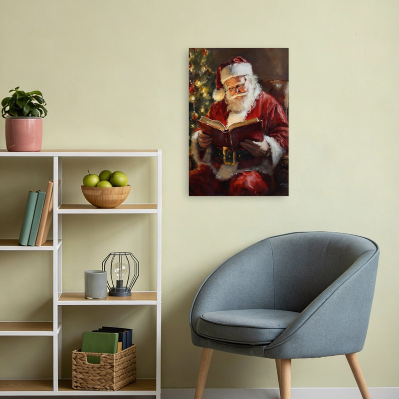 1 Piece Wrapped Canvas Wall Art, 60.96cm H x 40.64cm W, Red