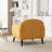 Deivi Upholstered Accent Chair with Round Arm-2019053562