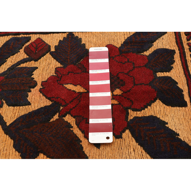 Tapis rouge tadjik 2 pi 9 po x 4 pi 2 po