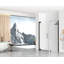 Porte de douche pivotante sans cadre l 58,5 "x H 72"-85752681