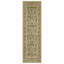 Tapis décoratif vert marocain beige en polyester doux au toucher-766384478