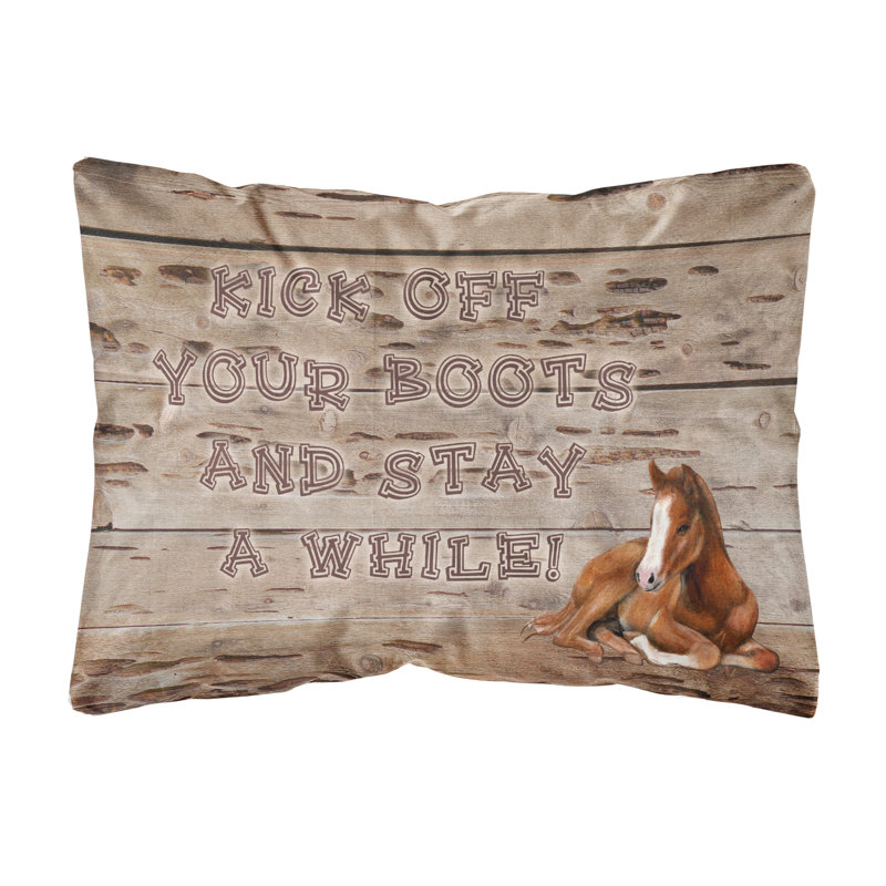 Coussin décoratif intérieur/extérieur de votre bottes