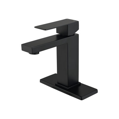 Waterfall Spout Bathroom Faucet,Single Handle Bathroom Vanity Sink Faucet