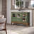Wood Buffet Sideboard Distressed |-198984791