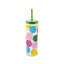 Acrylic Tumbler With Straw, Mini Golf
