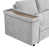Polyester gris clair est en rupture de stock