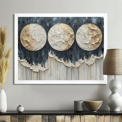 Mattson, lune, éclipse, suprématisme, collage I - Abstrait, suprématisme, art mural