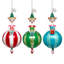 Girl On Candy Cane Ornament, 5 Inches