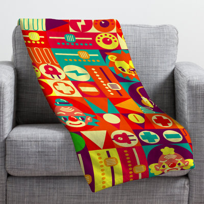 Couverture polaire cirque Chobopop Elecro