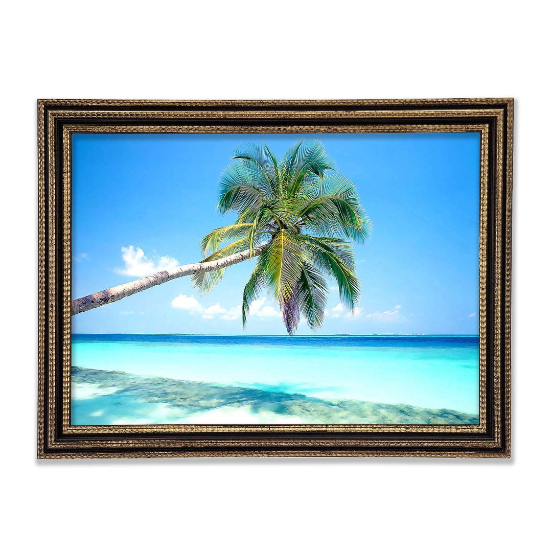 Gerahmtes Wandbild Tropical Island