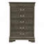 Commode Louis Phillipe, gris-442556066