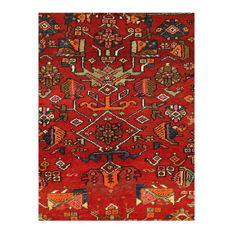 One-of-a-Kind Rectangle 4'8" X 6'4" Hand Knotted Area Rug