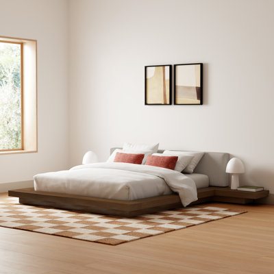 Andzela Upholstered Panel Storage Bed