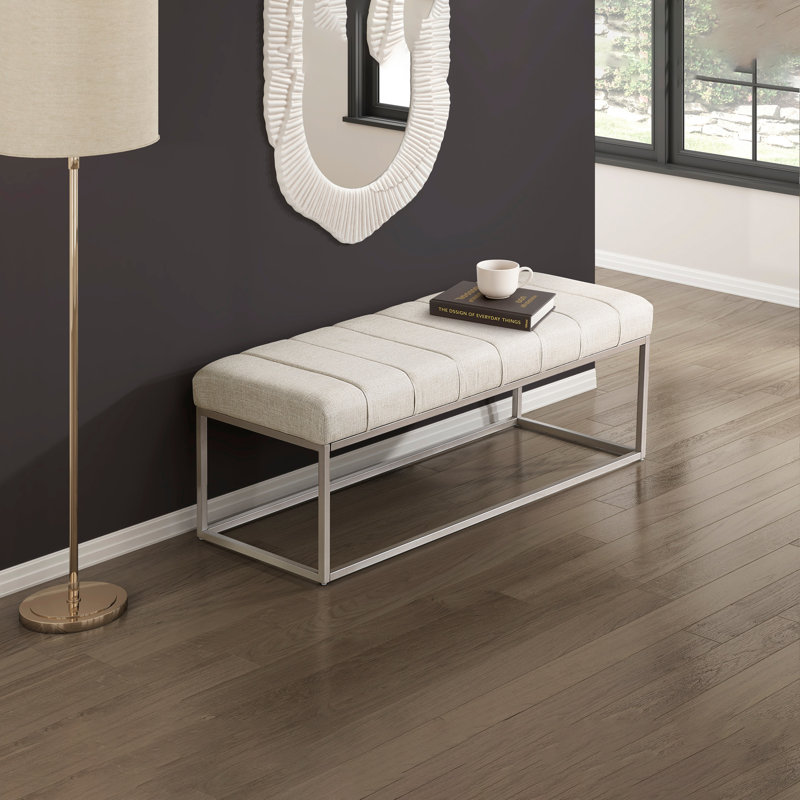 Banc d'entrée 1PC; Finition champagne