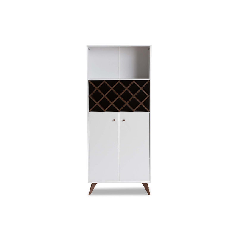 Armoire à vin 10 bouteilles Dublin, Blanc