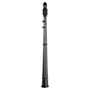 59.5'' H Attic Round Decorative Post