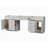 90 " Double Bathroom Vanity Base-111666762