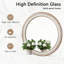 Miroir mural rond en bois-115875478-115875474